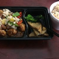 Sweet and Sour combo  at 4 Stones Vegetarian Cuisine in Richmond