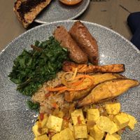 Breakfast Protein Bowl w/ Chocolate Avocado Toast at Walt Disney World - Ale & Compass in Lake Buena Vista