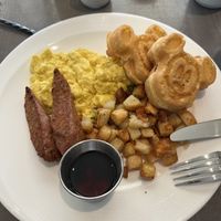 Vegan American Breakfast (server built for me—not listed on the menu)  at Walt Disney World - Ale & Compass in Lake Buena Vista