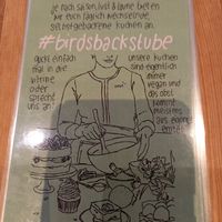Obst für Kuchen meist aus eigener Ernte at Birds Bistro in Gottingen