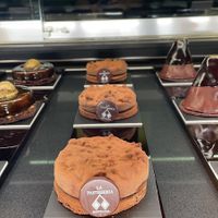 Individual cake xoco cookie  at La Pastisseria in Barcelona