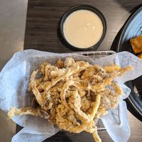 Oyster mushroom calamari 10/10 at Hanjan Oliver in Edmonton