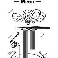 Menu at Doki Doki in Lausanne