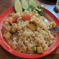 Tofu fried rice, no egg at Bangkok Street in Las Vegas