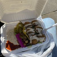 🧆 Falafel box. Recommend!  at All That Falafel - Food Stand in South East London