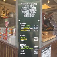 . at All That Falafel - Food Stand in South East London