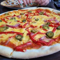 Pizza Mexikana at Palmyra in Lund