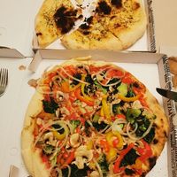Vegan pizza at Pizzeria da Pasquale in Mainz