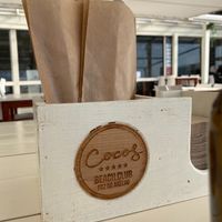 Cutlery and Napkins at Cocos in Foz Do Arelho