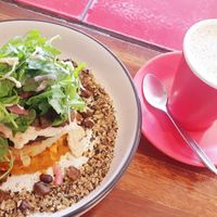 Mushrooms done 3 ways delish! & chai at Home Grown on Piper in Kyneton