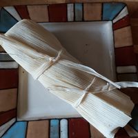 Tamale wrapped at Food on the Run in Victoria