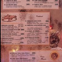 Some veg options here at Alibaba Tandoori & Curry in Pattaya