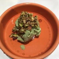 Pistachio ice cream  at The Vegetarian Butcher Ikebukuro in Tokyo