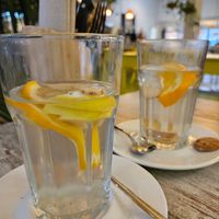 Ginger-orange-lemon tea at Stek in Venlo