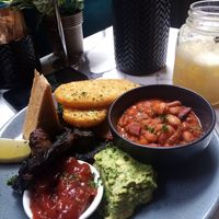 Big vegan lunch at Tilly Divine Kitchen & Bar in Warrnambool