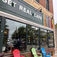 Outside   at get REAL cafe in Sturgeon Bay