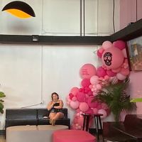 Interior seating at 27 Club Coffee in Cleveland