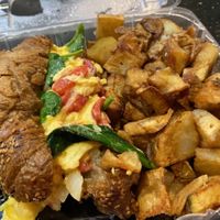 vegan croissantwich  at Datz in Riverview