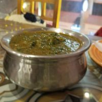 Aloo palak at Punjabi Hut in Amman