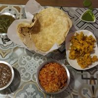 Nice spread at Punjabi Hut in Amman