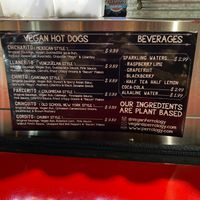 Menu at Perrology in Fort Lauderdale