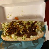 Parcerito (Colombian) sausage at Perrology in Fort Lauderdale