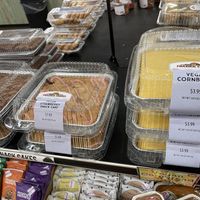 vegan cakes   at Frazier Farms Market in La Mesa