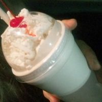 Oreo milkshake with almond milk at Freshie's Ice Cream in Lexington