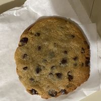 Vegan chocolate chip and walnut cookie at JMT Vegan Eats in Virginia Beach