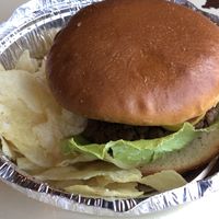 Impossible Burger  at JMT Vegan Eats in Virginia Beach