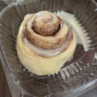 Cinnamon roll  at JMT Vegan Eats in Virginia Beach