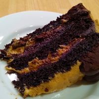 Salted Caramel Cake at No Filter Coffee in Lytham St Annes