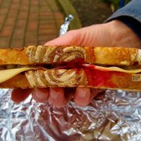 The Vegan Dipper Festive Sandwich at No Filter Coffee in Lytham St Annes