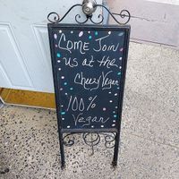 :-) at Cheezy Vegan in Woodlyn