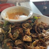 Brussel Sprout starter. Awesome!  at Cheezy Vegan in Woodlyn