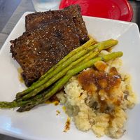 Cheezy Cowboy Meatloaf at Cheezy Vegan in Woodlyn