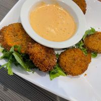 What’s The Dill Fried Pickles  at Cheezy Vegan in Woodlyn