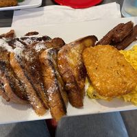 Cheeze The Day with hashbrown at Cheezy Vegan in Woodlyn