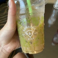 Iced coffee at Smoothie Spot in Miami