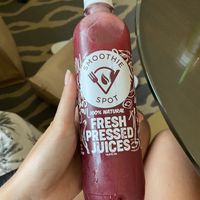 Berry juice at Smoothie Spot in Miami