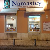 Restaurant from outside at Namastey in Faro