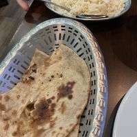 Roti and Coconut Rice  at Namastey in Faro