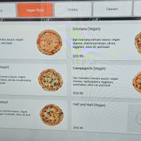 Options at 90 Second Pizza in Washington