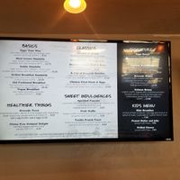 Breakfast menu served all day at Robin's in Salida