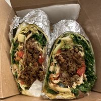 mr miyagi made as a wrap  at Cafe Kulture in Atlanta