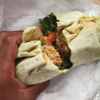 Hot Mess Wrap at Cafe Kulture in Atlanta