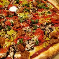 Mt Diablo pizza at Pizza My Heart in San Ramon
