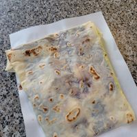 Crepe with vegan chocolate + banana at Heikos Crêpesbude in Witten