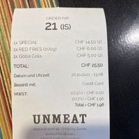 Bill at UNMEAT in Zurich
