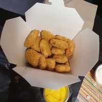 Chicken nuggets #Veganuary at UNMEAT in Zurich
